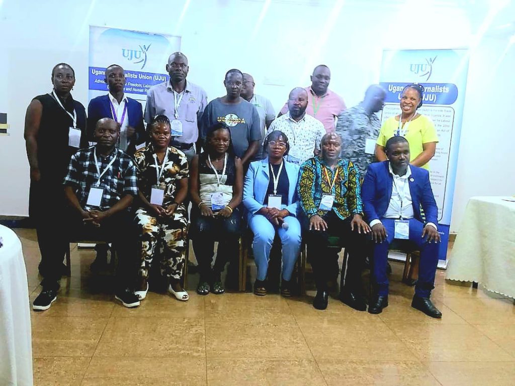 Exclusive: More Trouble for the Journalist Union Boss Stephen Ouma as His Members Form a Splinter Group From UJU. Incoming UJU Executive Committee Team.